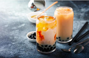 Bubble tea making