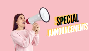 Special Announcements