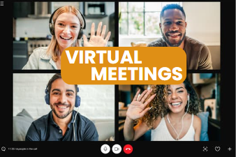 What is a virtual meeting