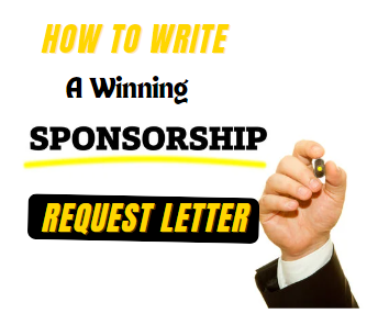 how to write a winning sponsorship request letter