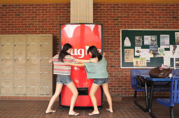 Coca-Cola Hug Machine