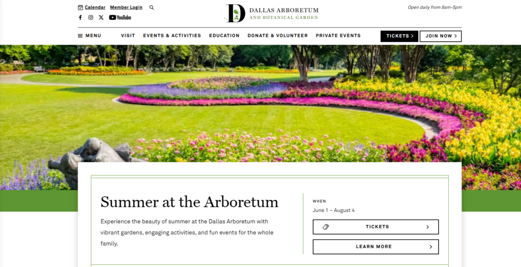 Dallas Arboretum and Botanical Garden