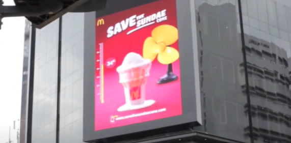 McDonald's Save the Sundae Cone