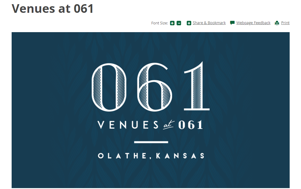 Venues at 061 (Olathe, KS)