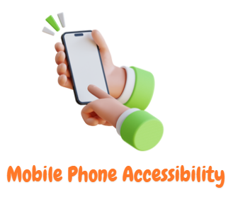 Mobile phone accesibility