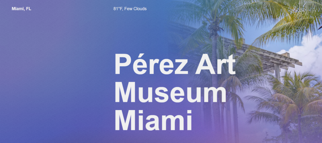 Perez Art Museum Miami