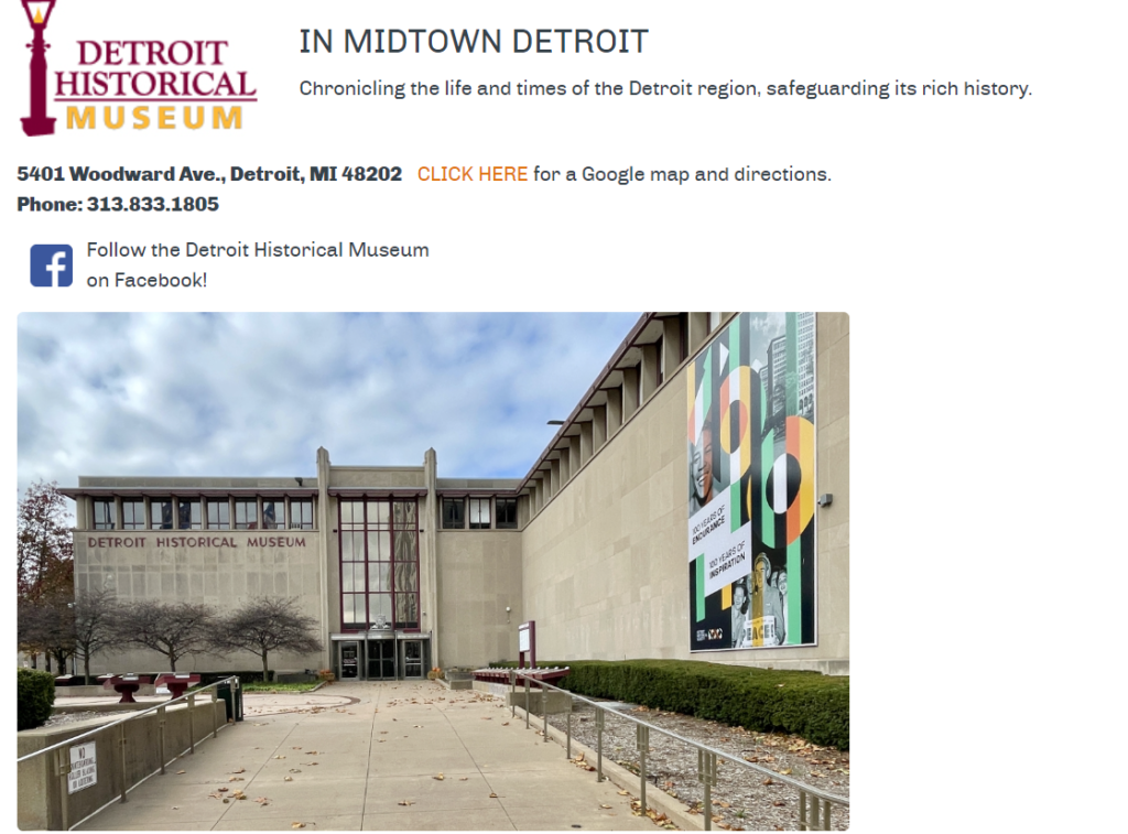 Detroit Historical Museum