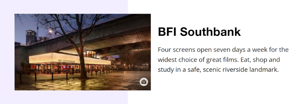 The BFI Southbank