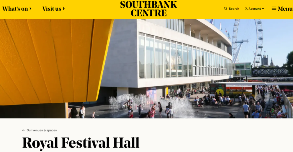 The Royal Festival Hall