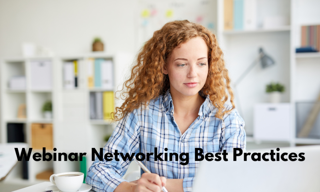 Webinar Networking Best Practices