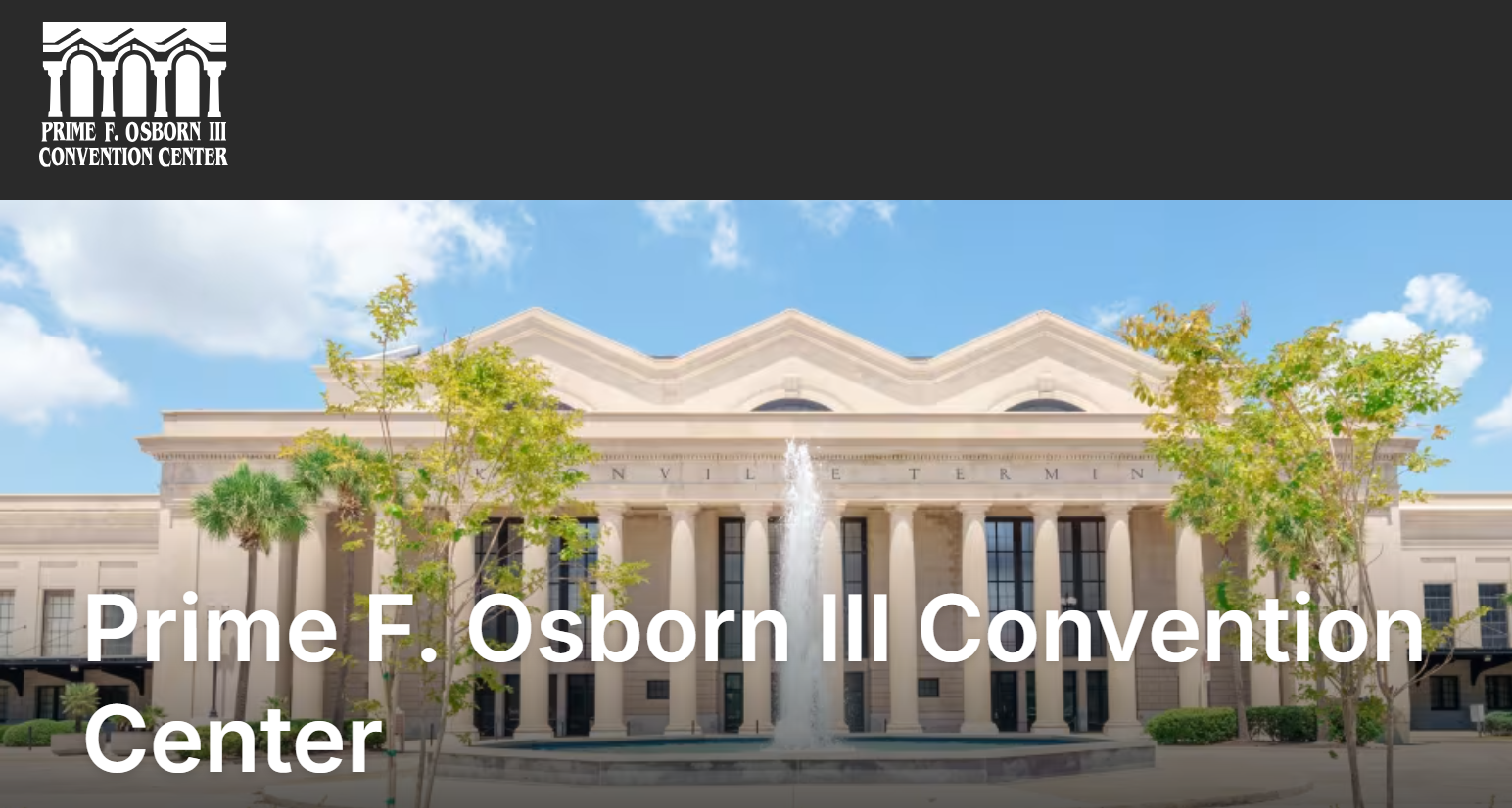 Prime F. Osborn III Convention Center