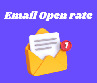 Email open rate