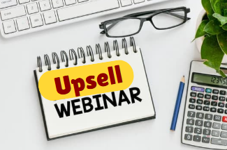 Upsell webinar