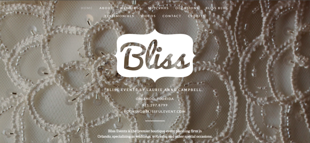 Bliss Events by Laurie Anne Campbell